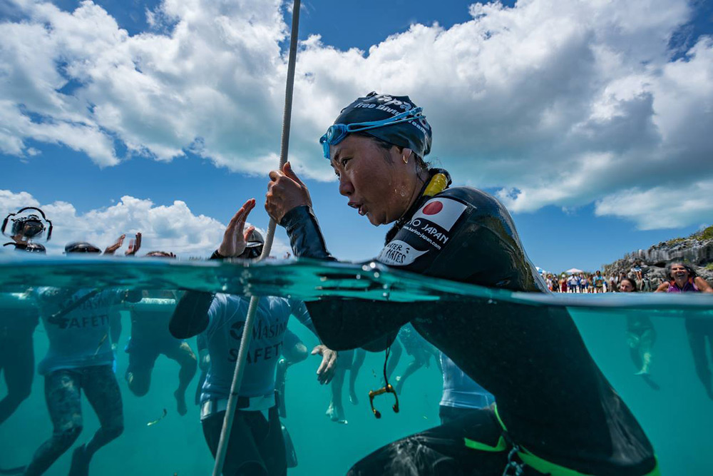 快挙！フリーダイビング国際大会で木下紗佑里選手が 日本人初の「世界記録」樹立