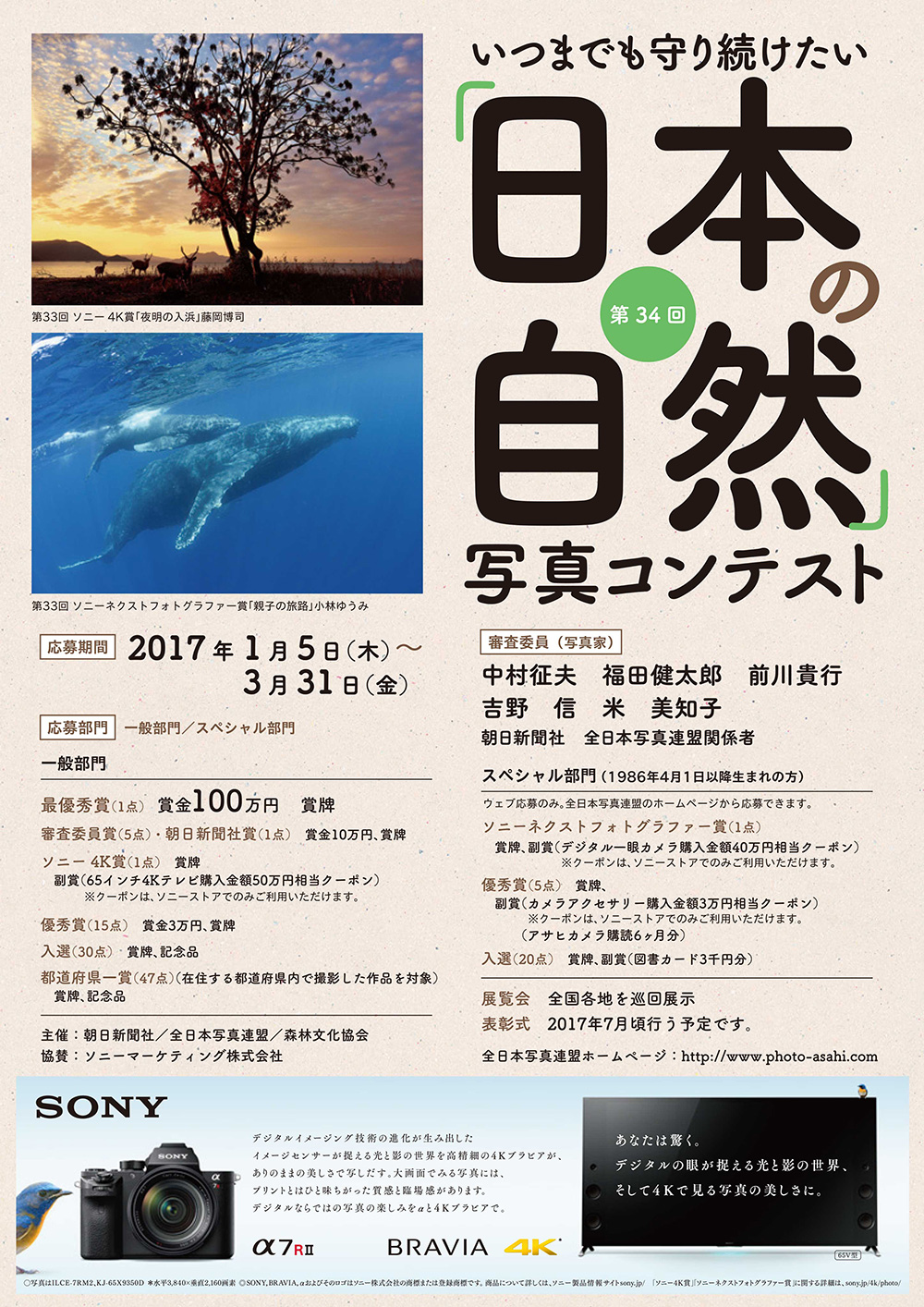 作品募集！日本の自然写真コンテスト