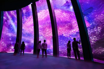 シーパラで新感覚の花見イベント「春の楽園」