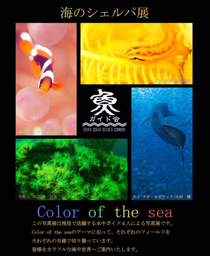 池袋で「海のシェルパ展」が開催！4月1日〜3日