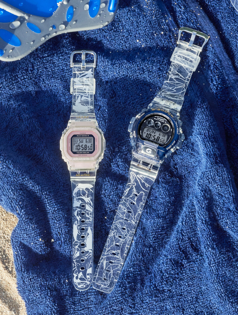 CASIO×アイサーチ・ジャパンコラボ イルカ・クジラ25周年記念モデル ...