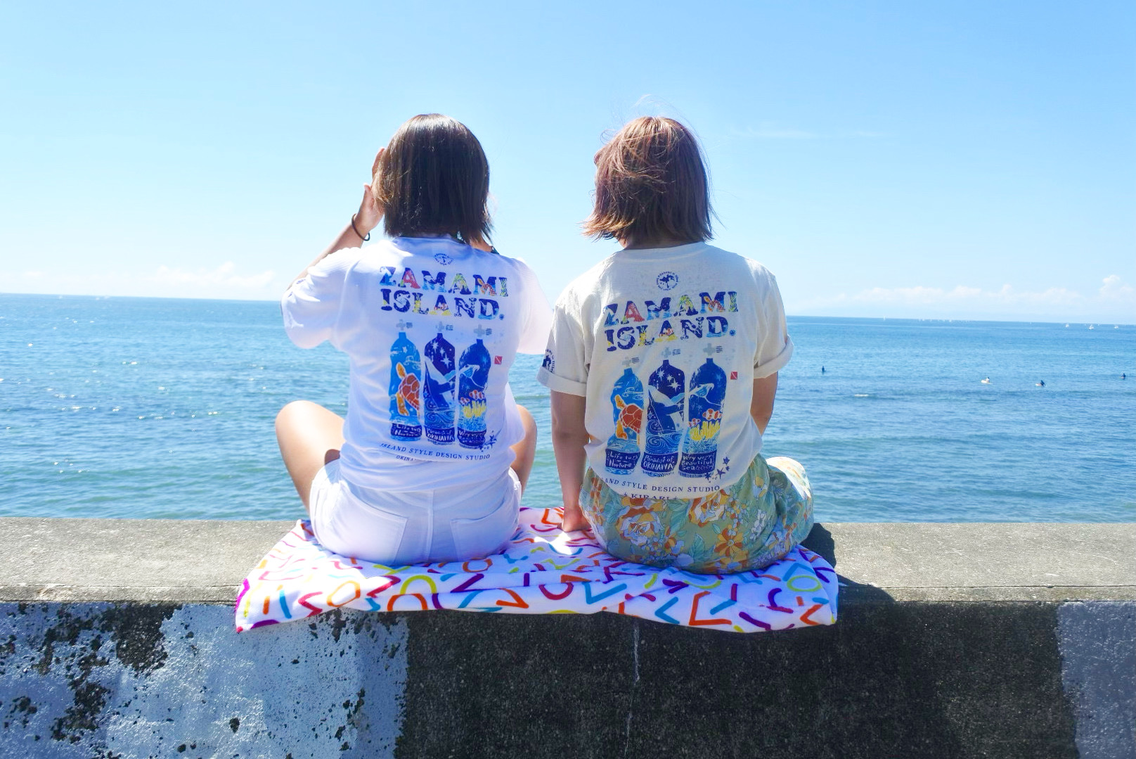 キラキラしたサンゴ礁と海の生き物に思いを馳せて」座間味島の人気商品